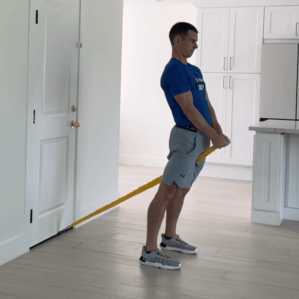 Dj Reed Hamstring Pull Band Pull Through – Glute & Hamstring Strength with Bands